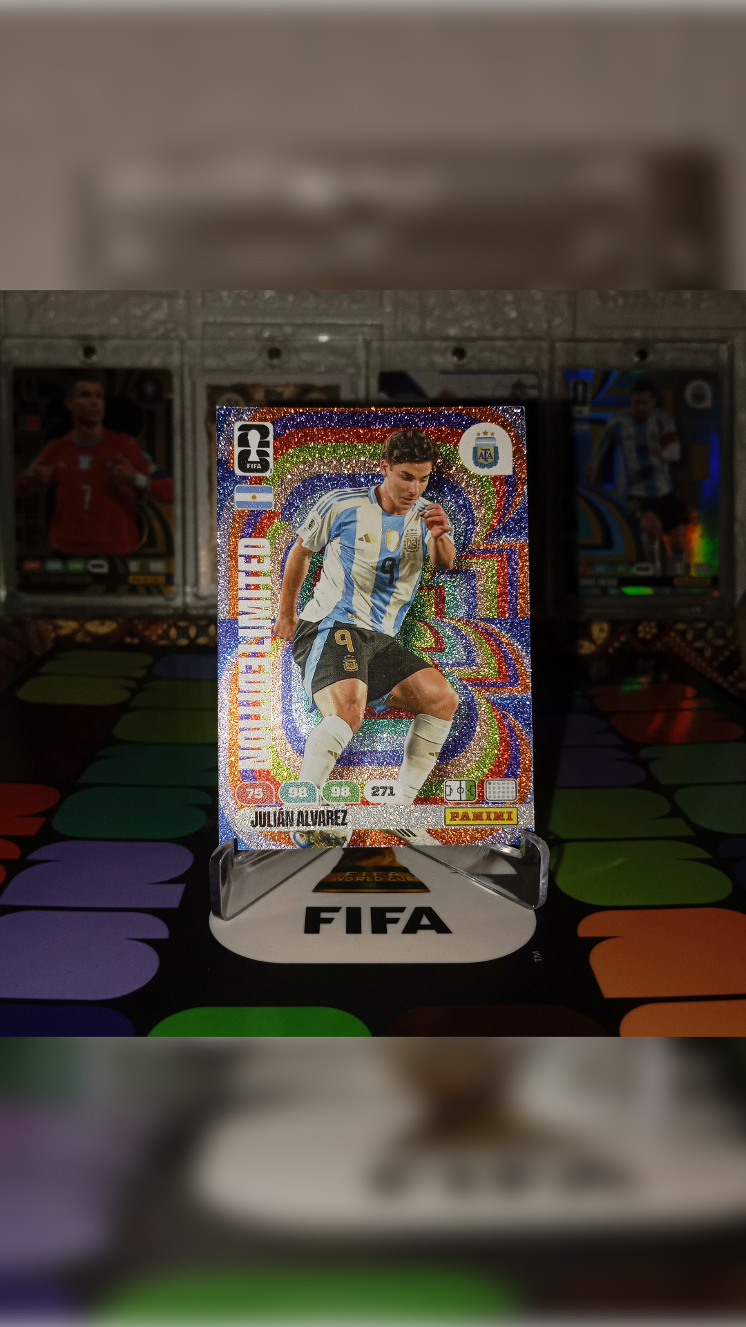 Kartu Bola Julian Alvarez Limited edition