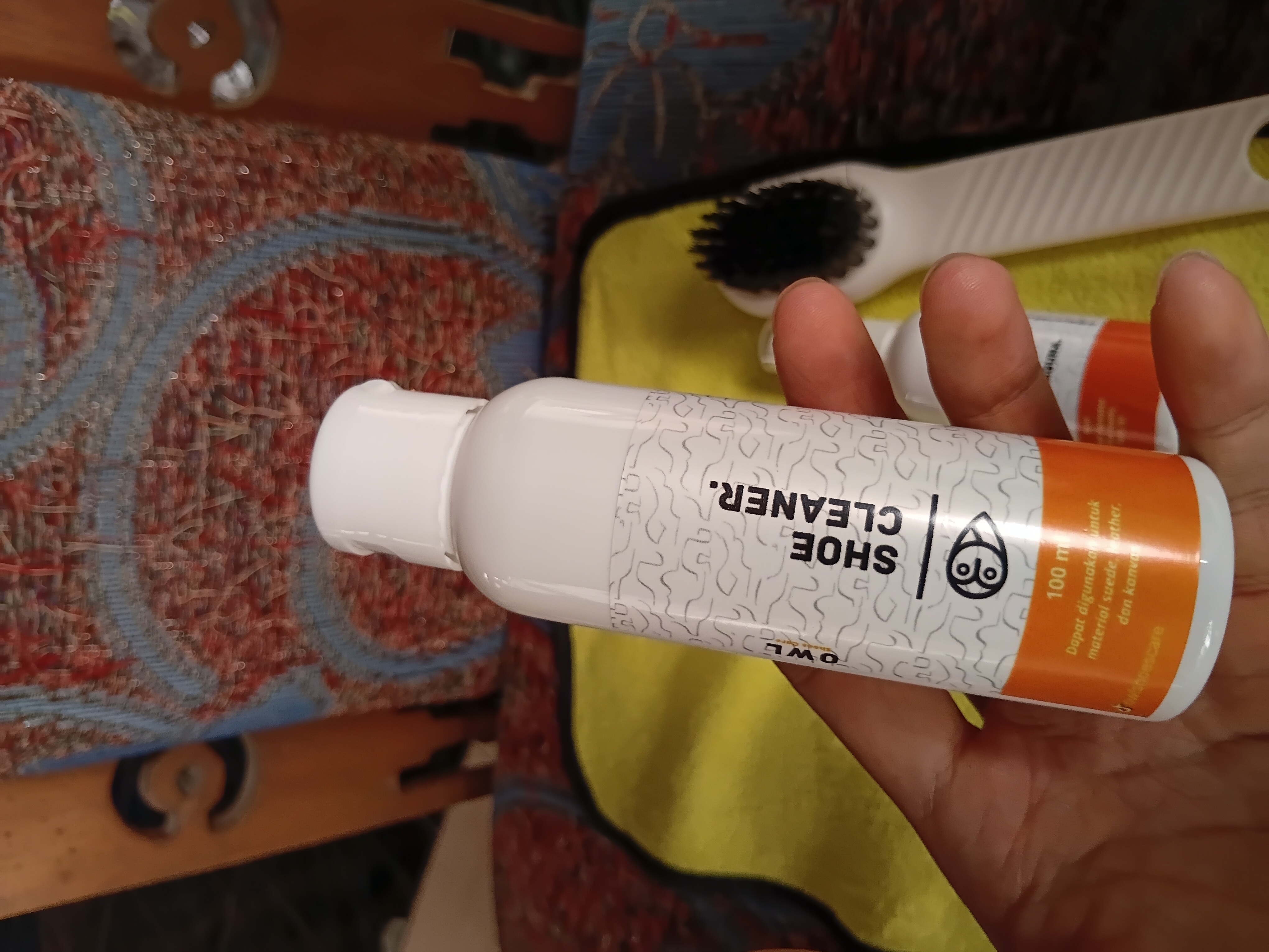 Paket sabun cuci sepatu kit profesional