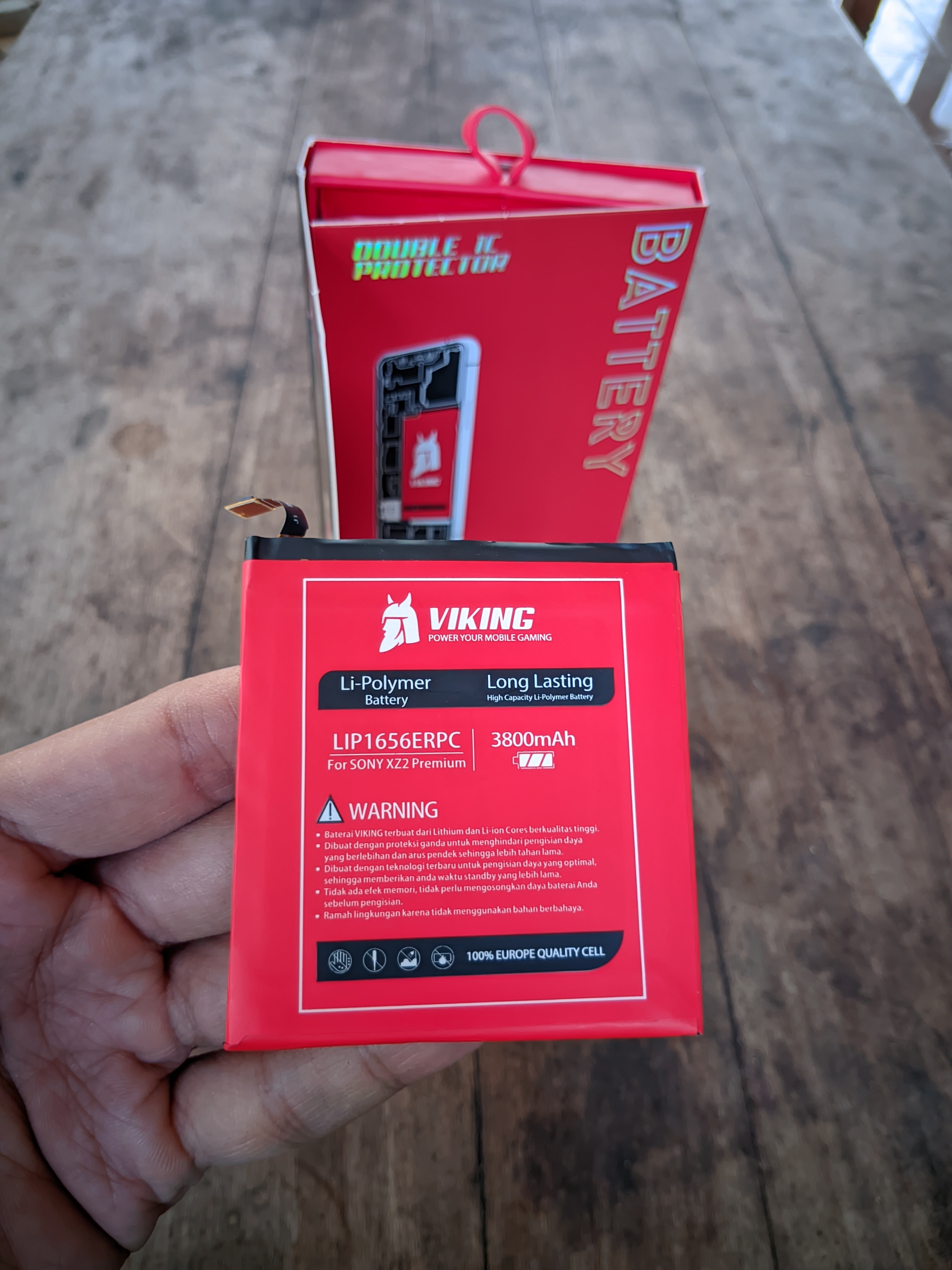 Baterai Viking Untuk Sony XZ2 Premium Double Power