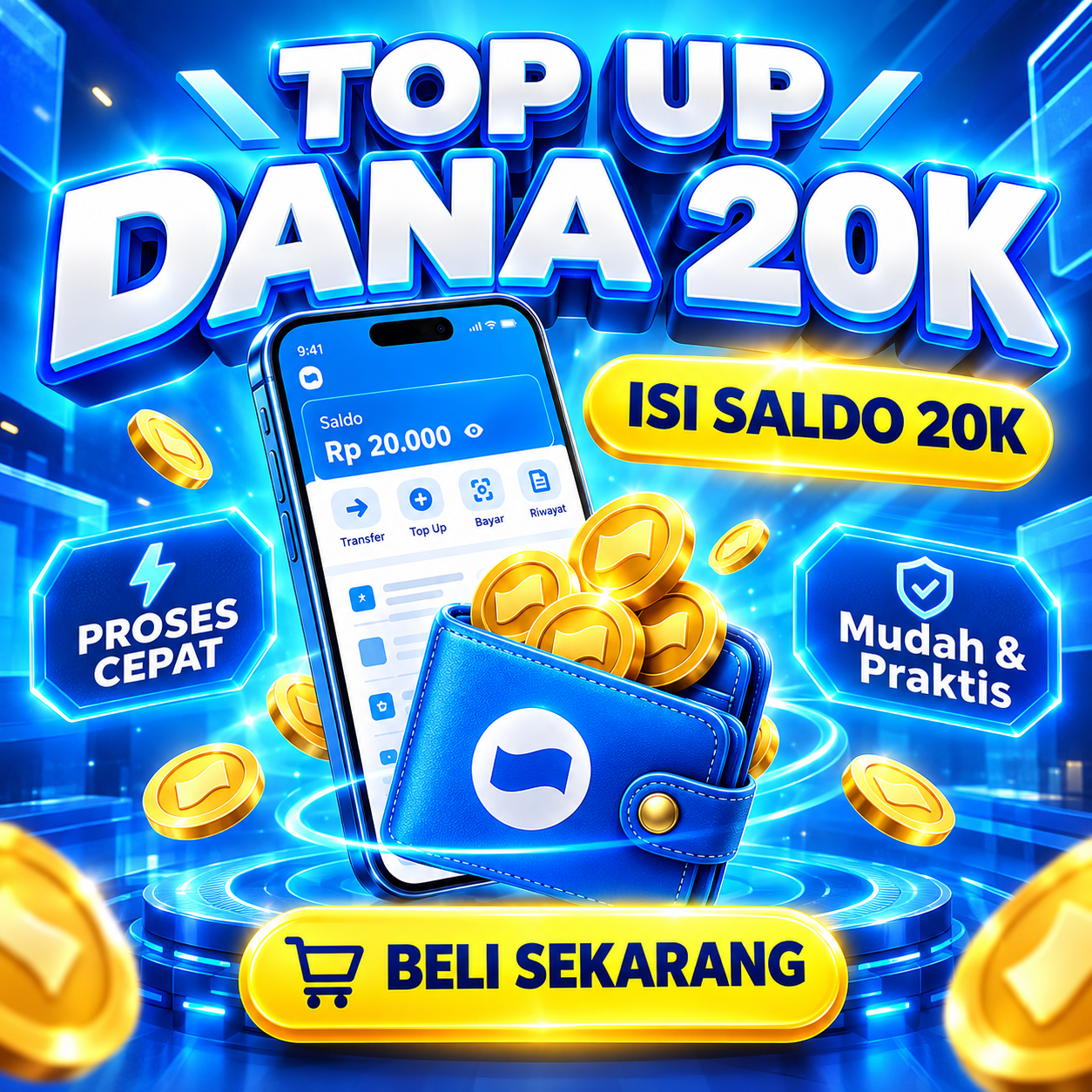 TOP UP DANA 20K