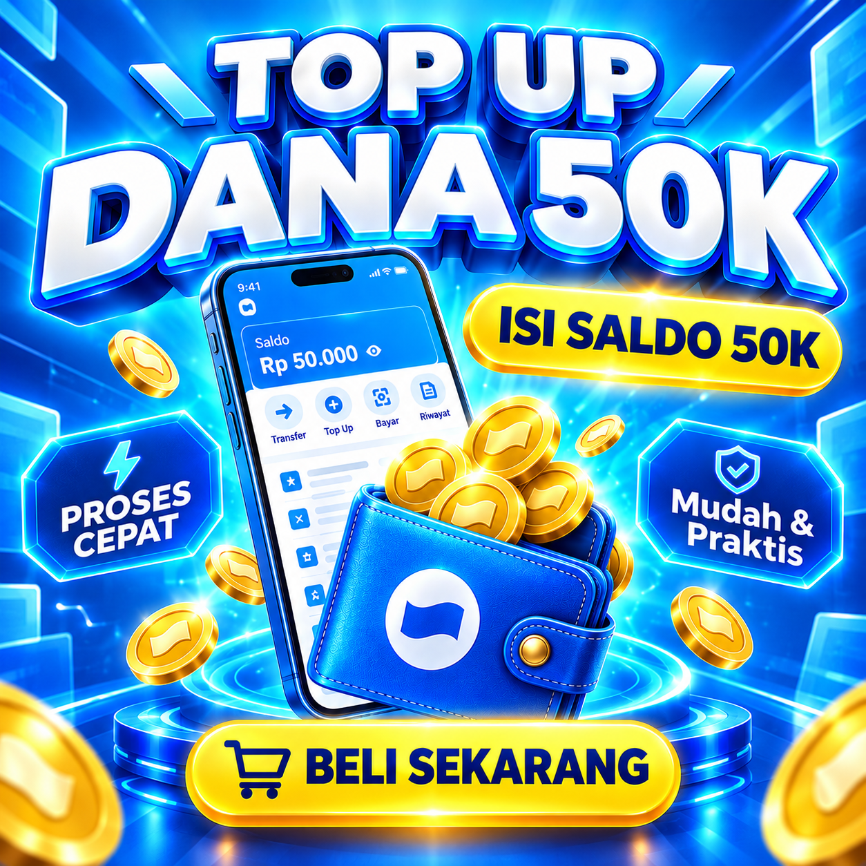 TOP UP DANA 50K