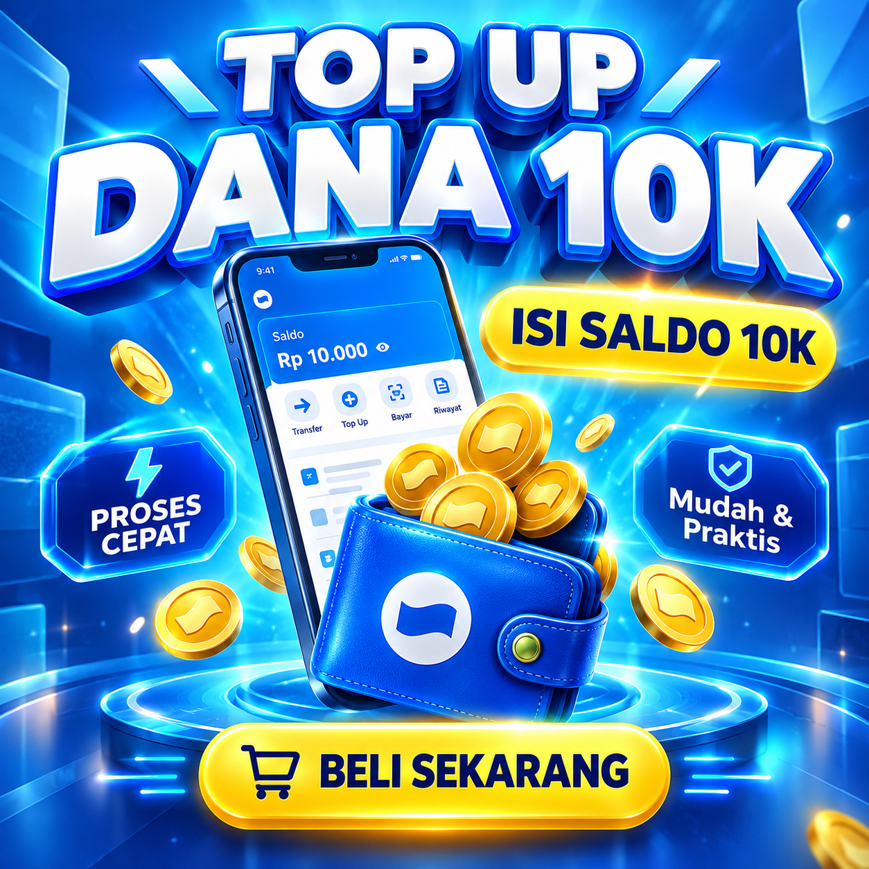 TOP UP DANA 10K