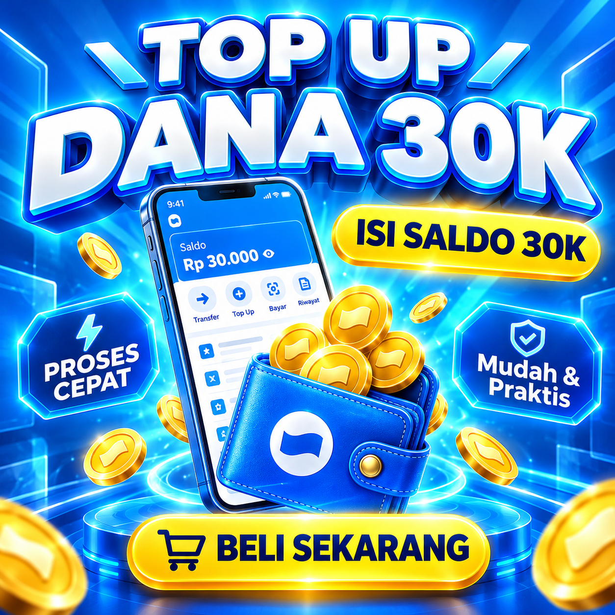 TOP UP DANA 30K