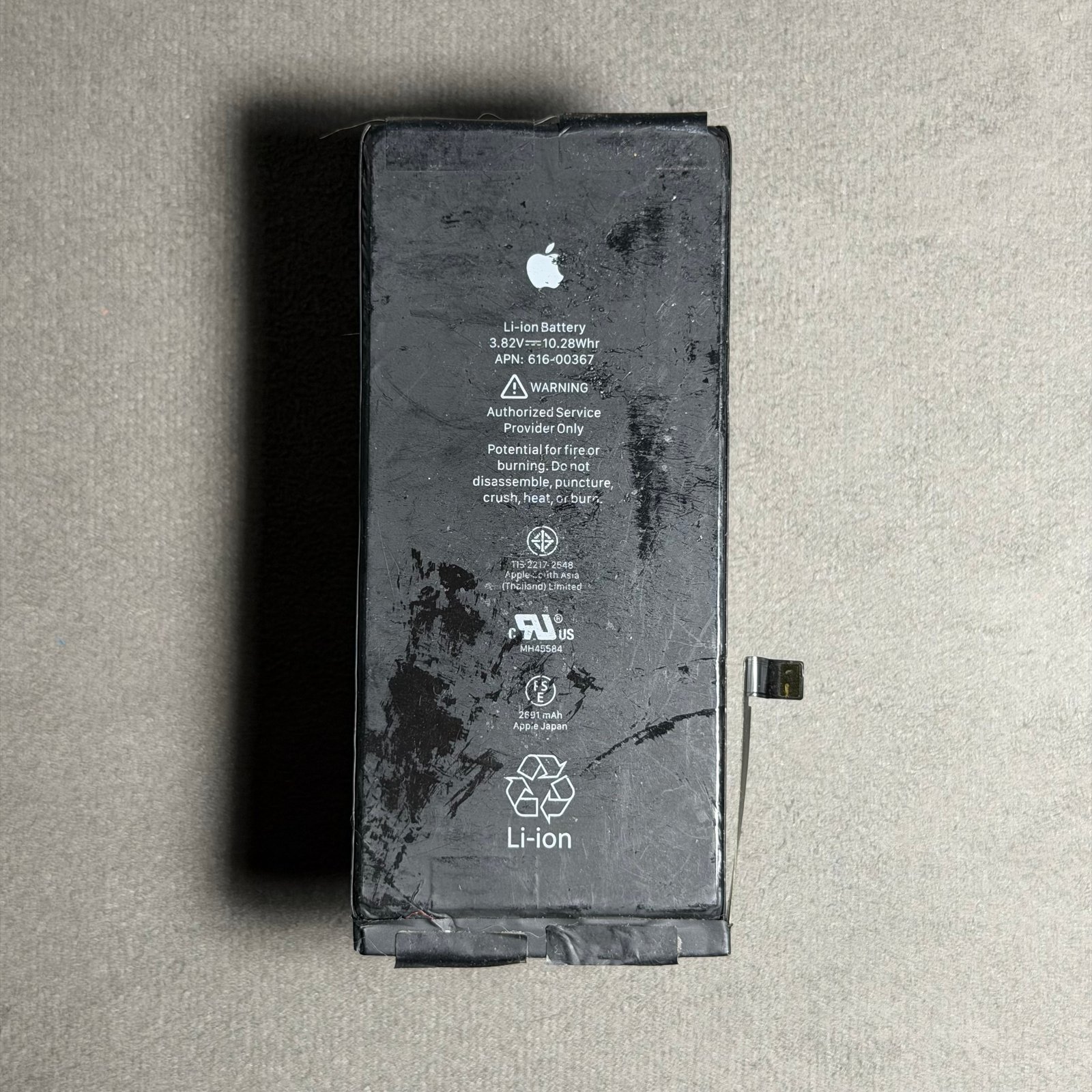 Baterai batre battery iPhone 8 Plus copotan